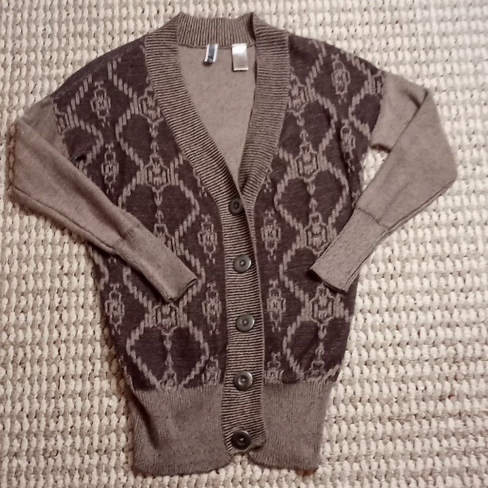 BKE Cardigan Sweater Medium Button Up Top